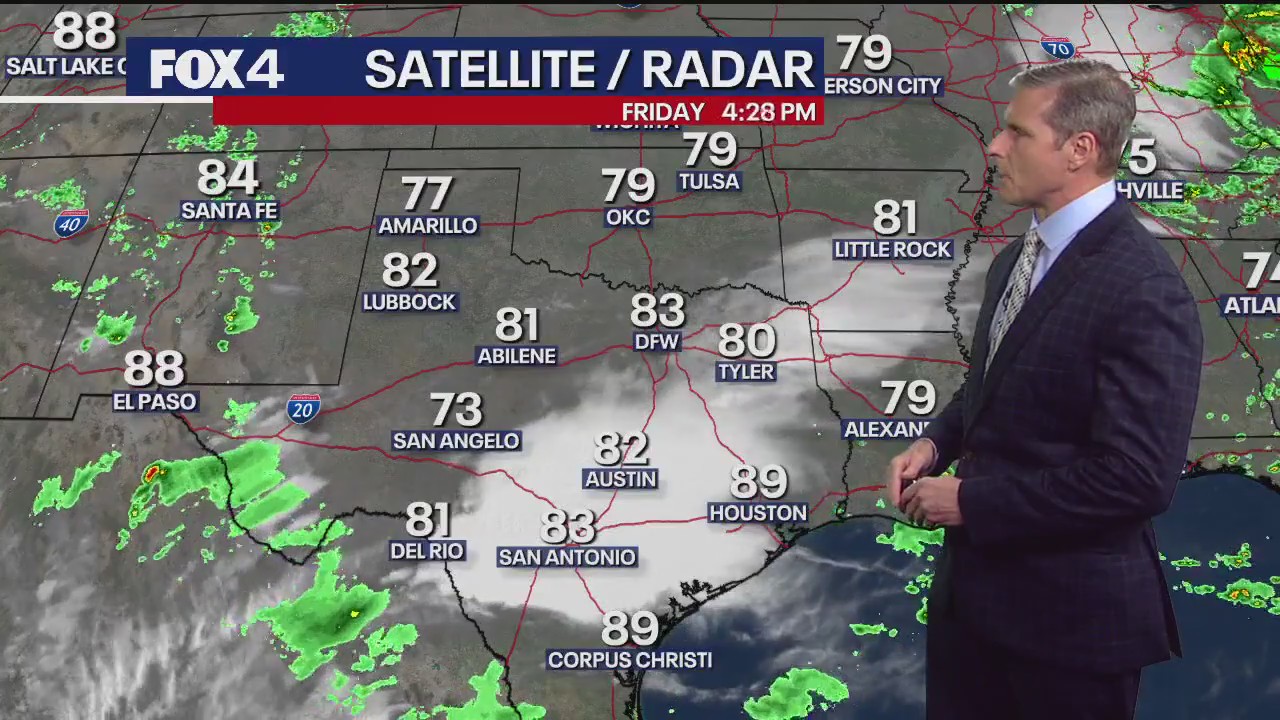 Dallas weather: May 30 evening forecast