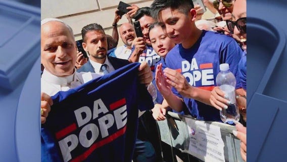 Chicago family describes Pope Leo XIV accepting 'Da Pope' shirt