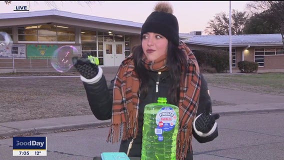 Layer up your kids ahead of the freezing school day