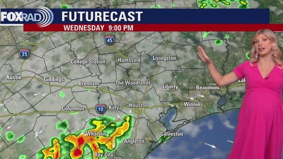 Houston weather: Rain chances Wednesday afternoon