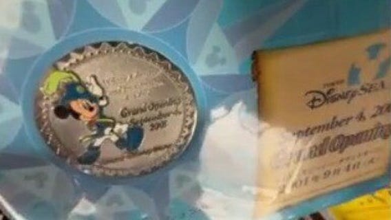 Disabled vet has nearly 1,000 Disneyana items up for auction