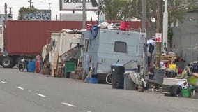 Homeless outreach underway at RV cleanup