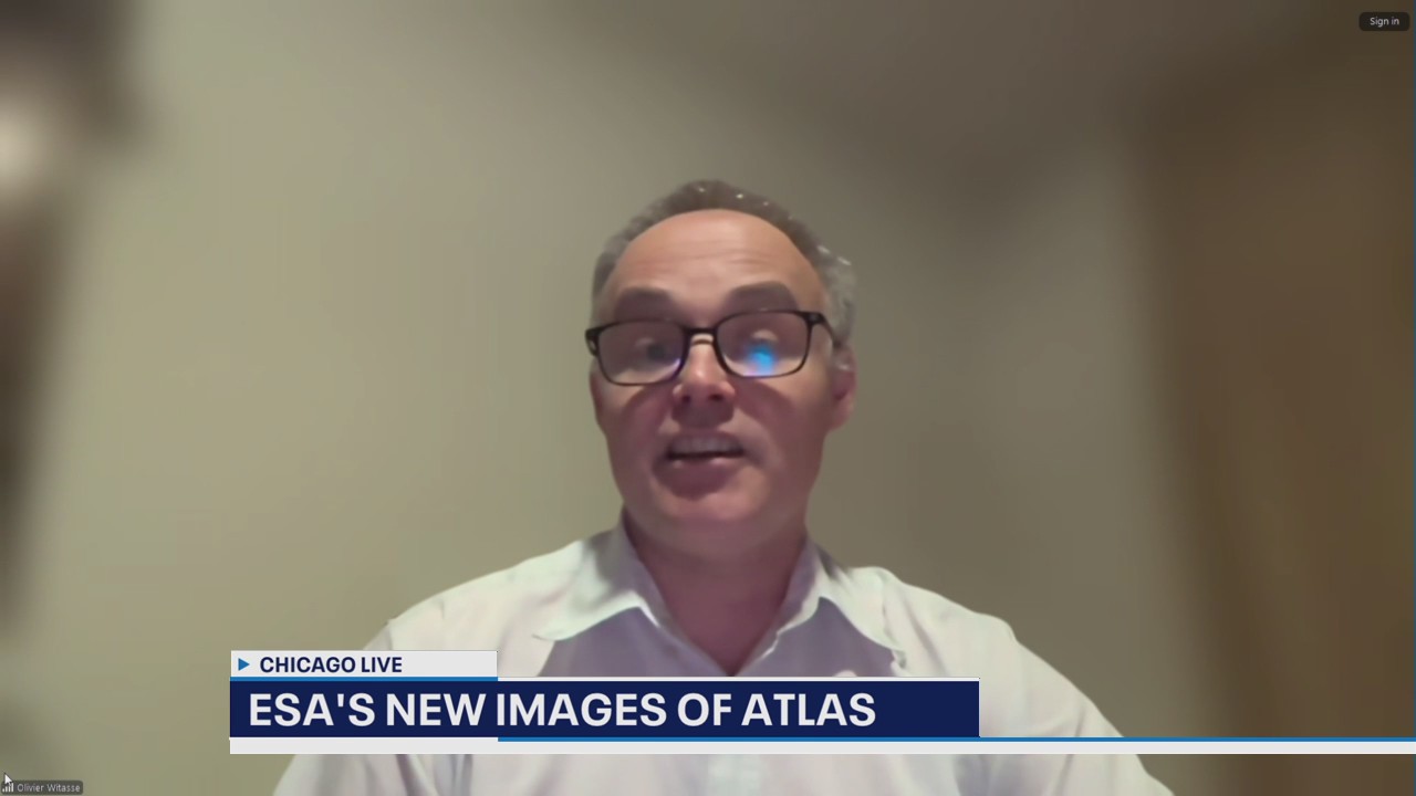 ESA’s Juice spacecraft captures early image of interstellar comet 3I/ATLAS