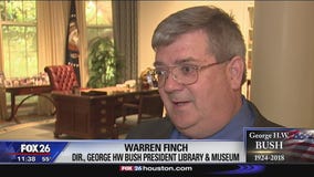 President George H.W. Bush's passing prompts admirers to visit library