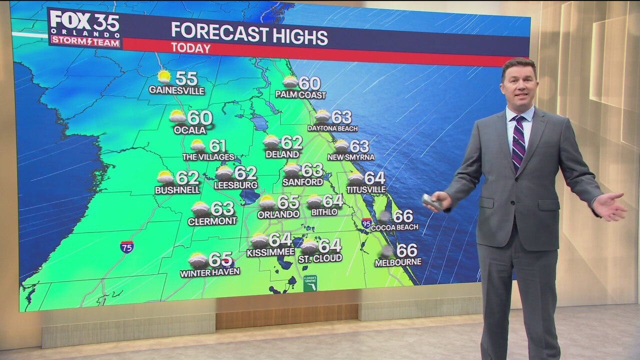 Orlando Weather AM Forecast: December 15, 2025