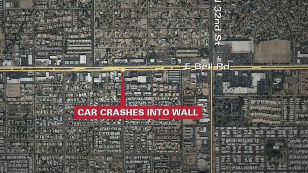 Man found dead inside car after crashing into wall | FOX 10 Phoenix