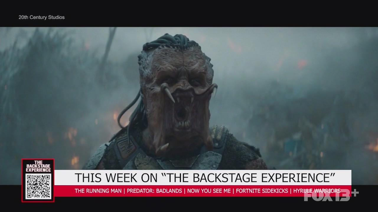 The Backstage Experience: The Running Man, Predator: Badlands, Now You See Me, and more