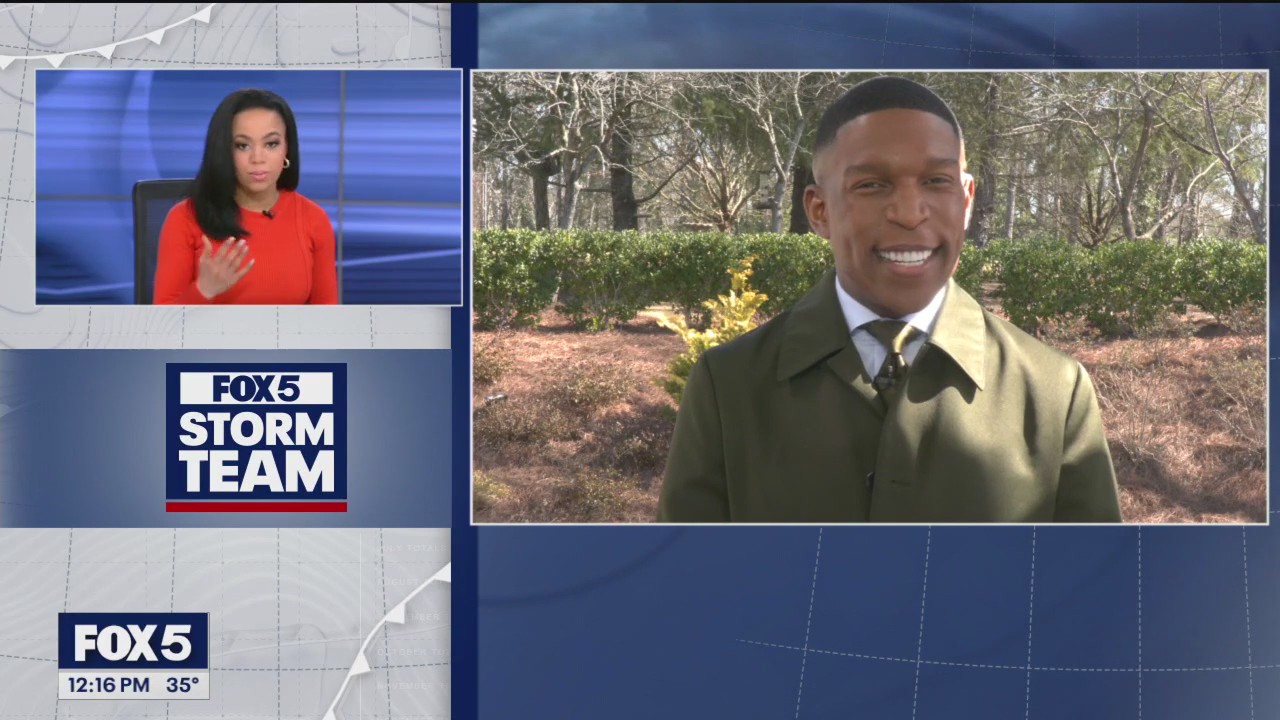 Friday midday forecast