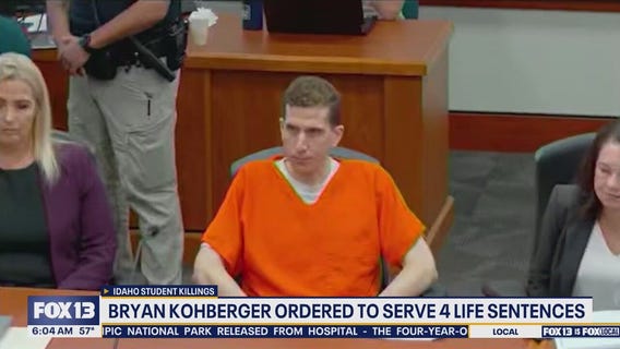 Bryan Kohberger sentenced to 4 life terms in prison