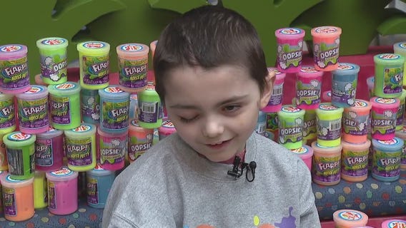 Splashpad shooting survivor found his laughter thanks to slime