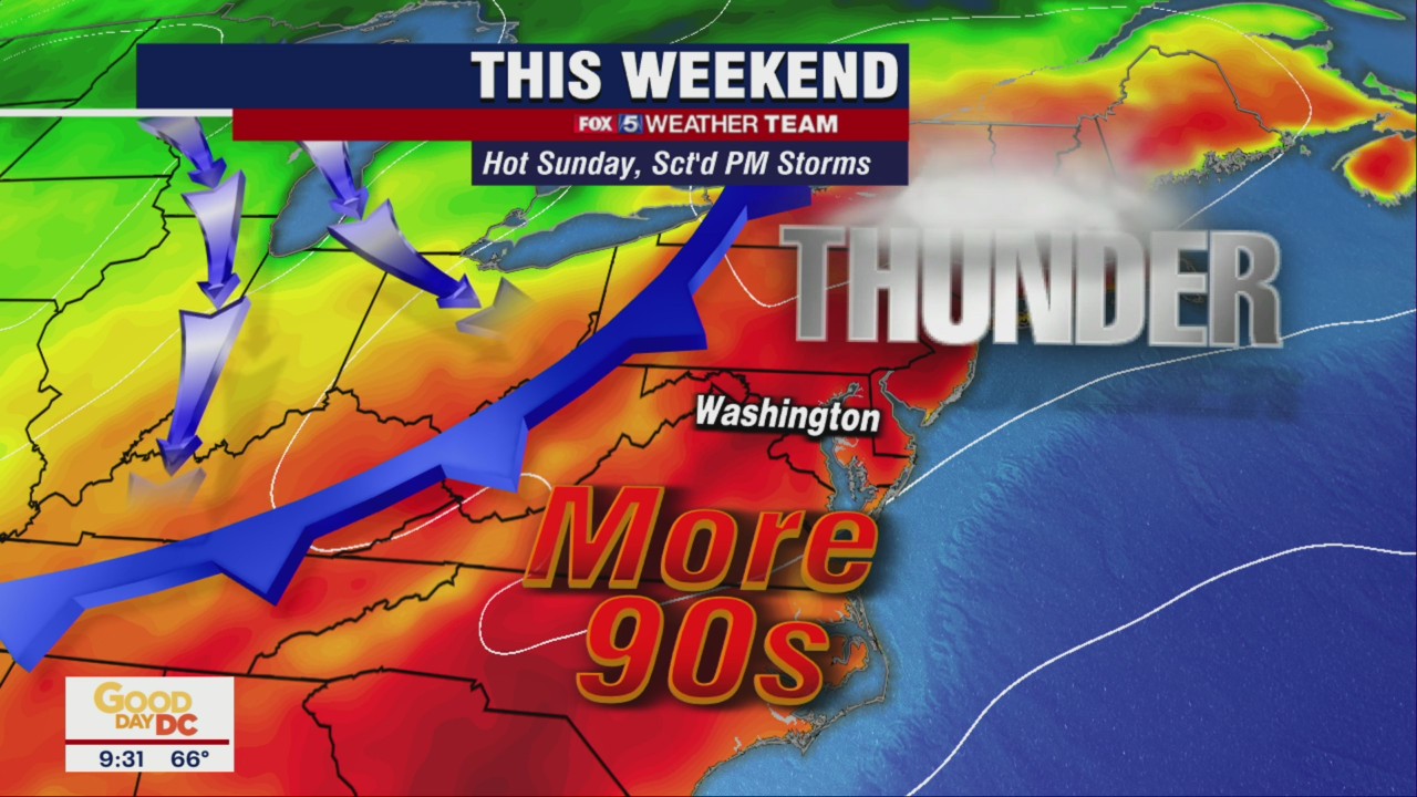 FOX 5 Weather forecast for Thursday, May 19