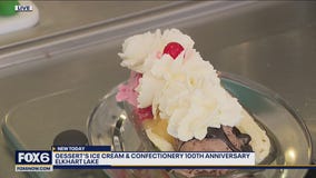 Sundae making at Gessert's