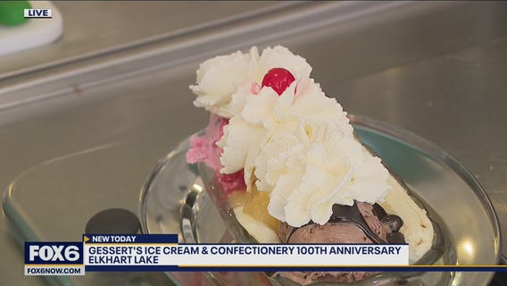 Sundae making at Gessert's