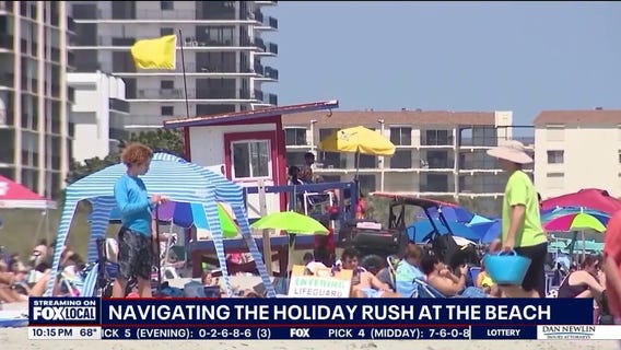 Navigating the holiday rush at the beach