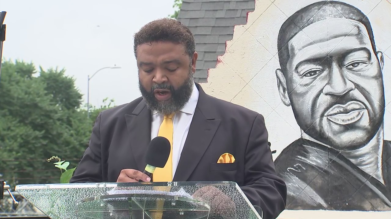 Groundbreaking ceremony for memorial in honor of George Floyd