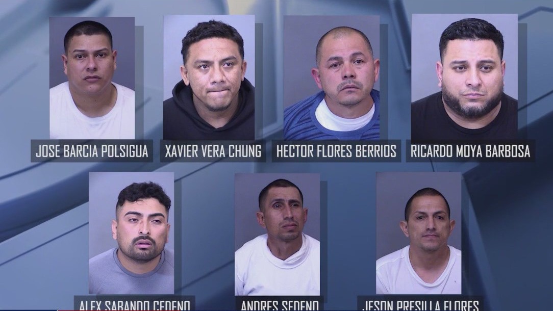 Tanger Outlets theft ends in 7 arrested