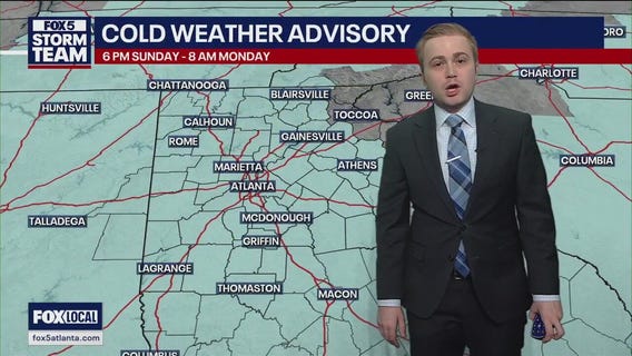 Monday morning forecast