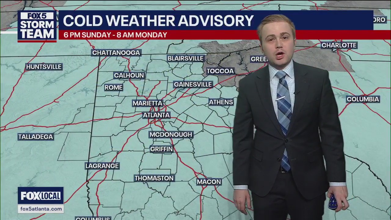 Monday morning forecast