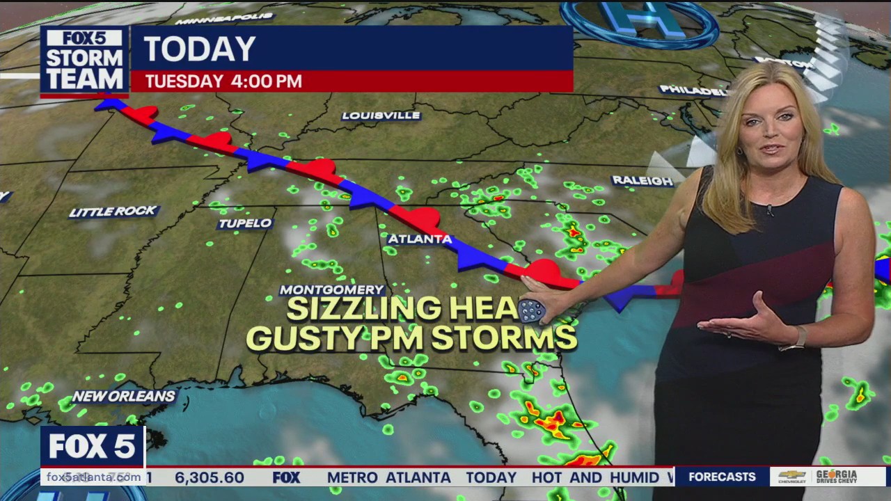 Tuesday morning weather forecast