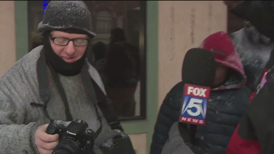 Griffin residents dressing in layers