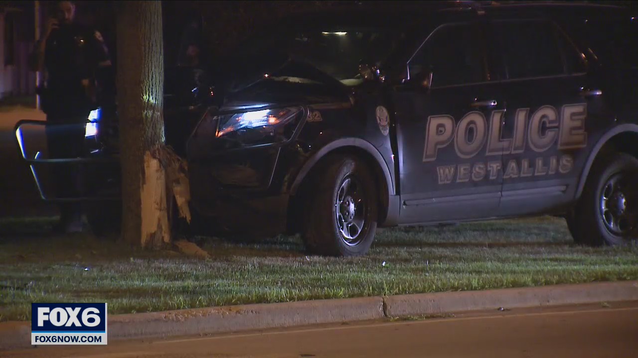West Allis police chase, crash