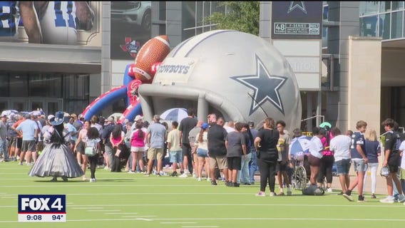 Micah Parsons contract dominates Cowboys' open practice