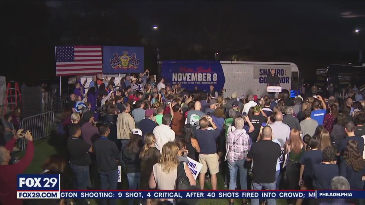 Fetterman, Oz make campaign appearances in Bucks County in final election push for votes