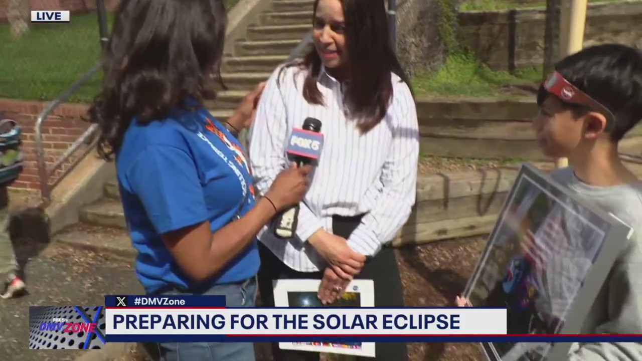 Preparing for the solar eclipse in the DMV