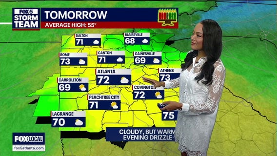 Thursday afternoon forecast