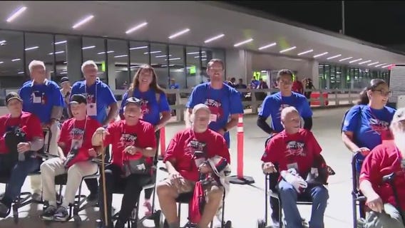 Honor Flight heads to Washington D.C.
