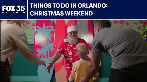 Things to do in Orlando this Christmas Weekend