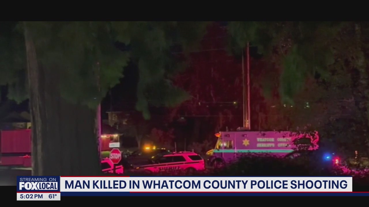Suspect shot, killed by Whatcom County police