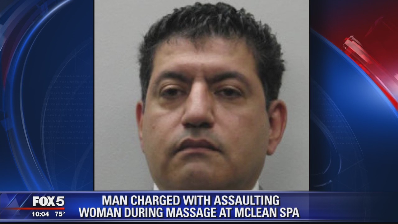 Man arrested for assaulting woman during massage appointment in Fairfax County
