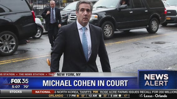 Trump attorney Michael Cohen in court