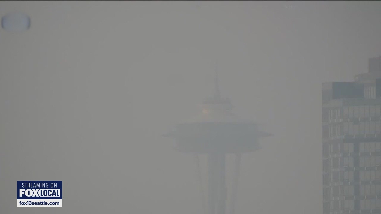 Wildfire smoke impacts Seattle, western WA air quality