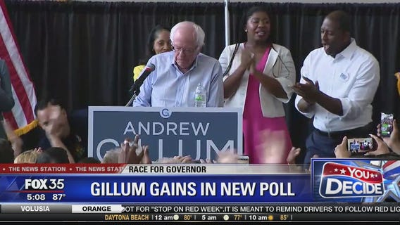 Gillum gains in new gubernatorial poll