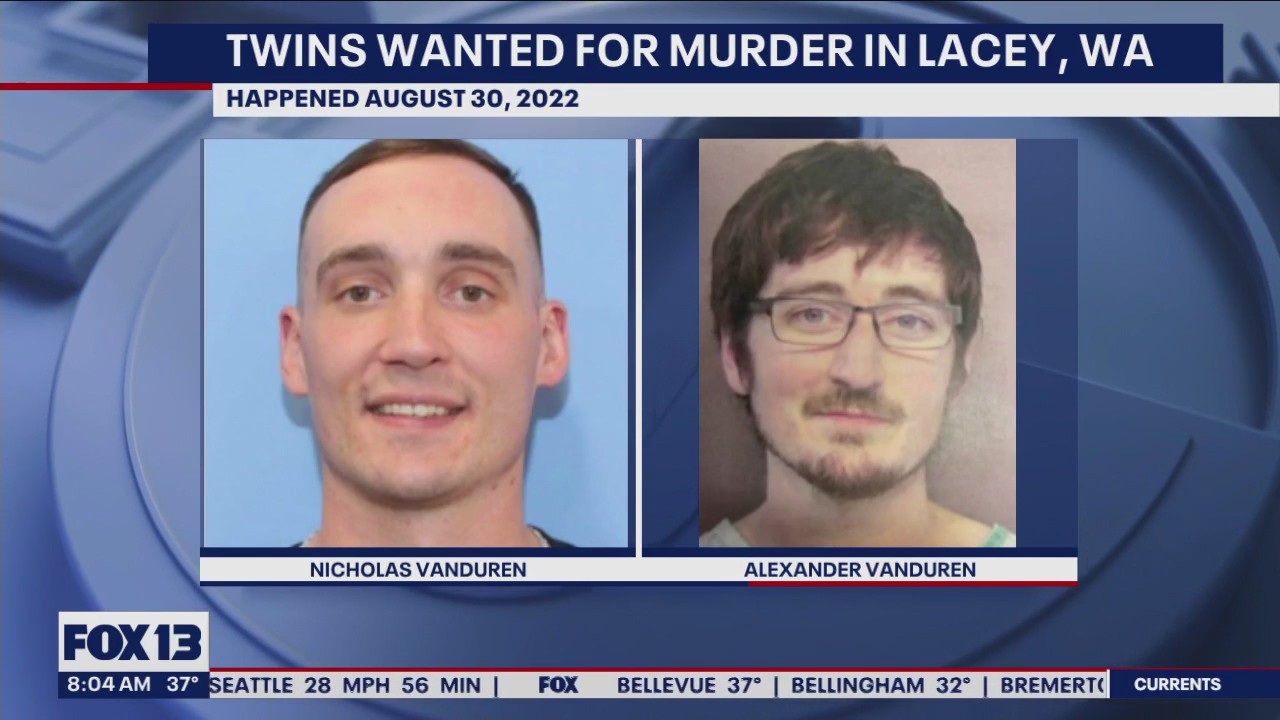 Twins wanted for murder in Lacey | FOX 13 Seattle