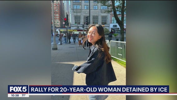 Rally for 20-year-old woman detain by ICE