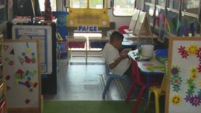 Exploring Paige, the literary school bus