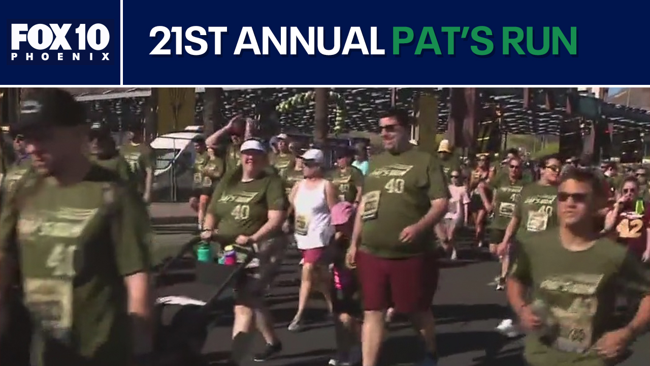 Pat's Run attracts thousands to support the military