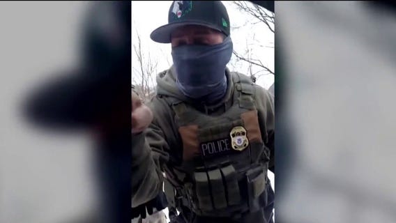 ICE agents caught on video asking if people have 'learned their lesson'