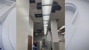 Flooding closes a Compton courthouse ? again