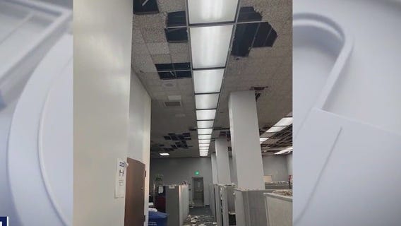 Flooding closes a Compton courthouse ? again