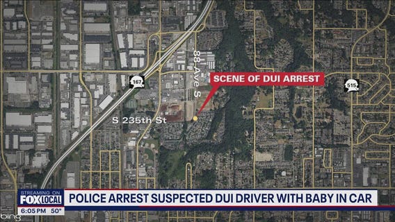 WA mother arrested for DUI after passing out in car with baby in backseat