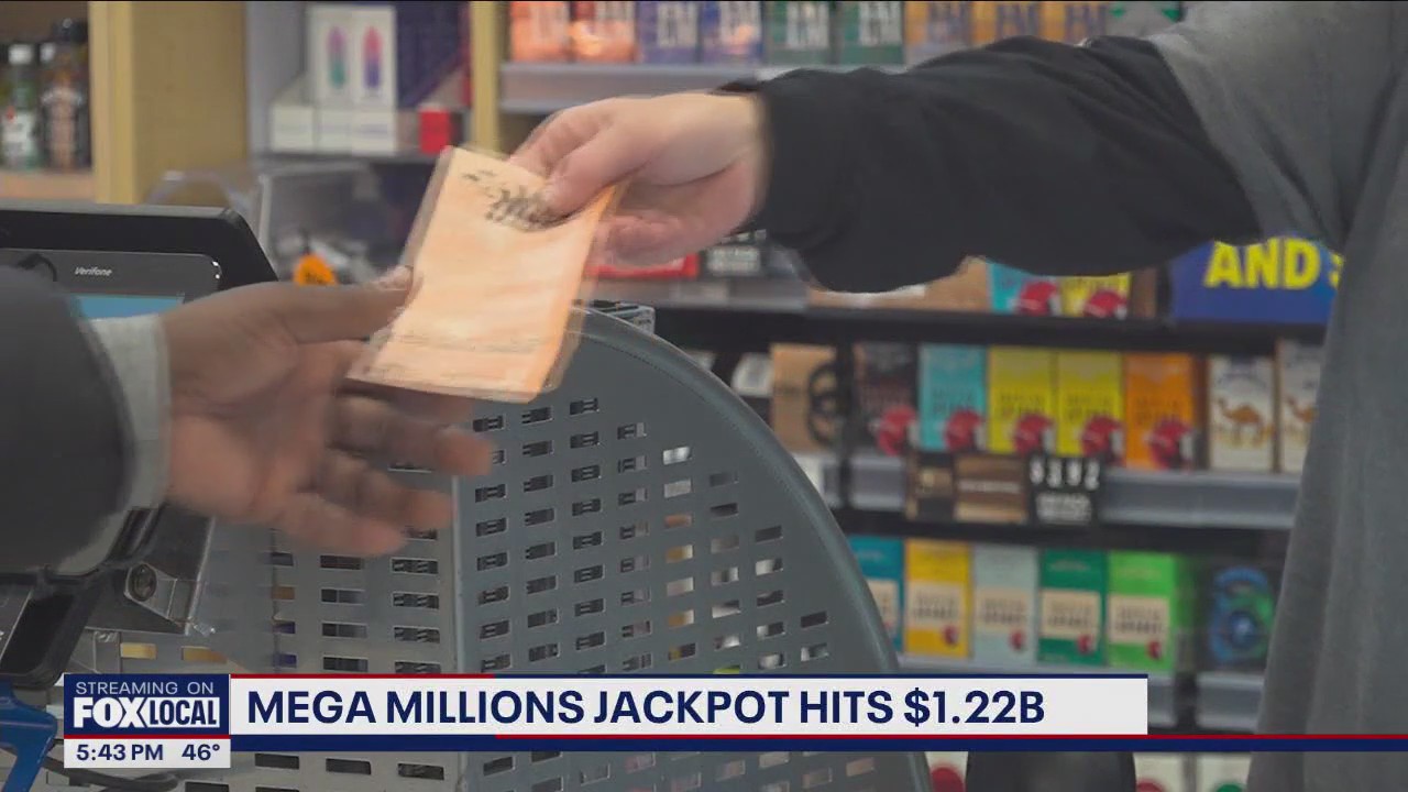 Mega Millions jackpot hits $1.22 billion
