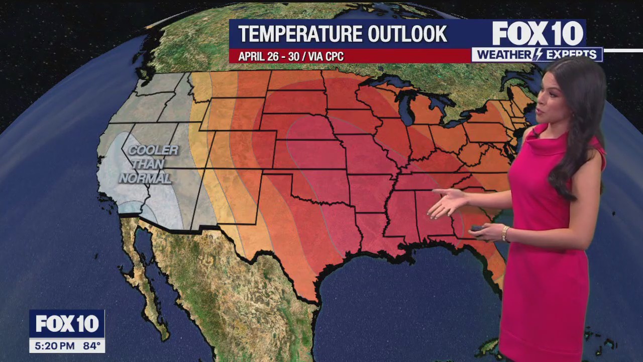 5 PM Weather Forecast - 4/20/2025