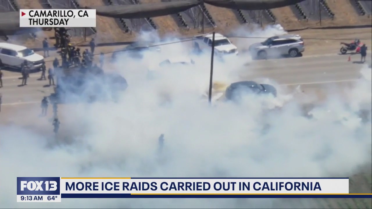 More ICE raids carried out in California