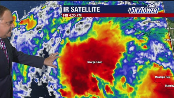 Today's tropical weather forecast