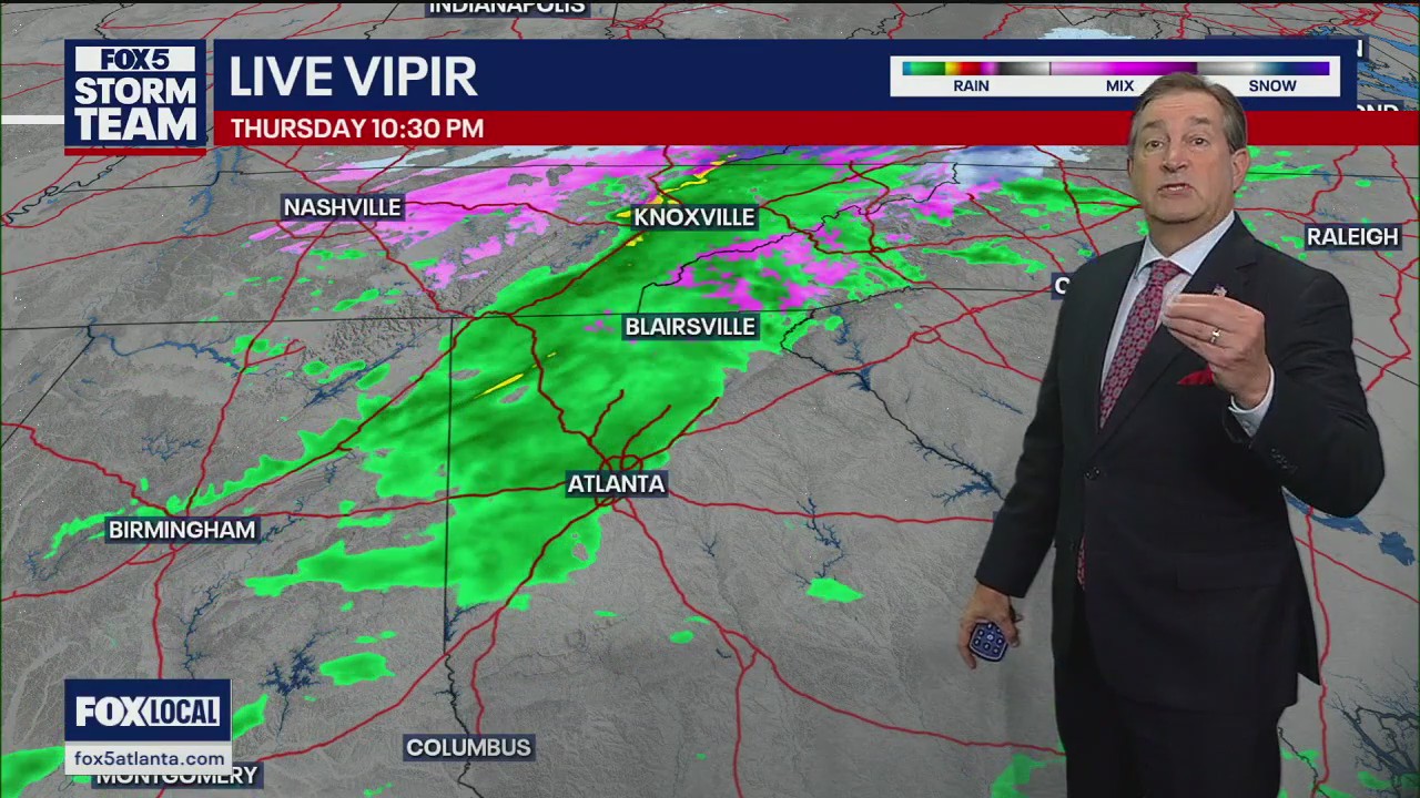 Thursday night forecast | FOX 5 Atlanta