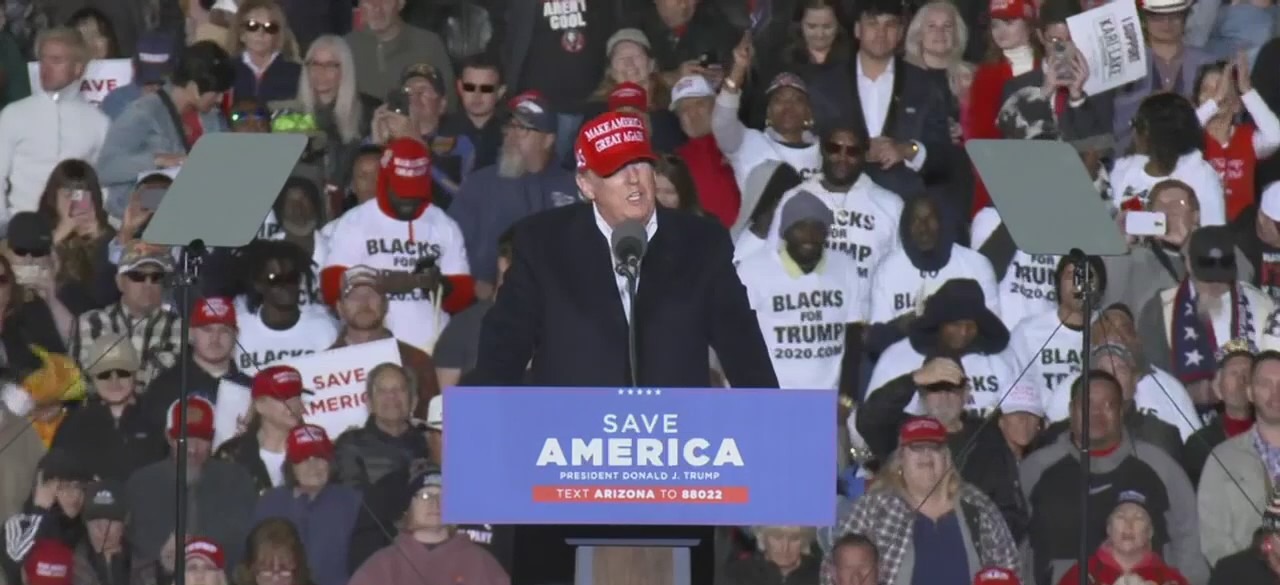 Former President Donald Trump bringing his ?Save America? rally to Houston